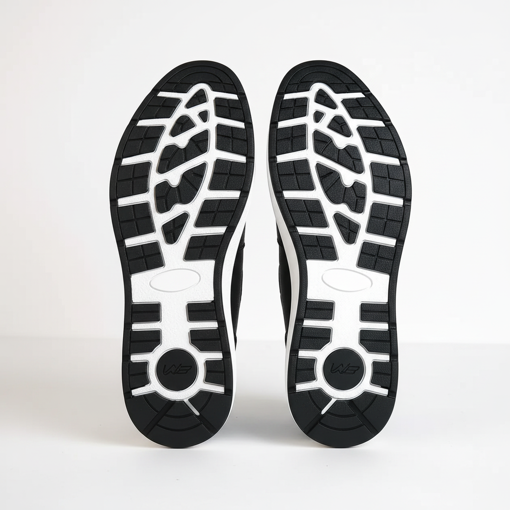 Mocassim Preto - Vista Inferior